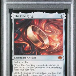Magic The Gathering The One Ring Magic The Gathering Lord Of The Rings Foil PSA 9