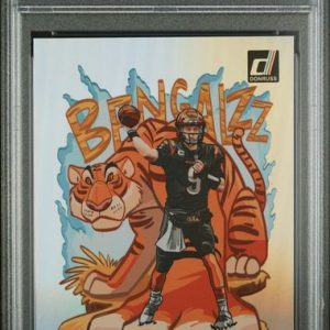 Basketball Panini Joe Burrow 2023 Panini Donruss Downtown PSA 9