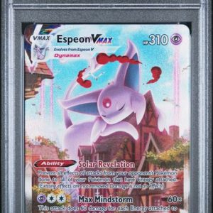 Pokémon Espeon VMAX 2021 Pokemon Fusion Strike Secret Rare #270/264 PSA 10