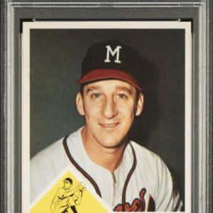 Baseball Warren Spahn 1963 Fleer #45 PSA 8