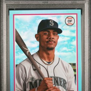 Baseball Topps 2022 Topps Archives Julio Rodriguez Rc Blue Foil 19/25 PSA 9