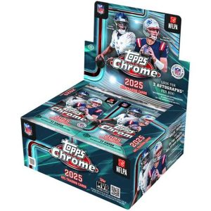 Football Topps 2025 Topps Chrome Football Jumbo Box