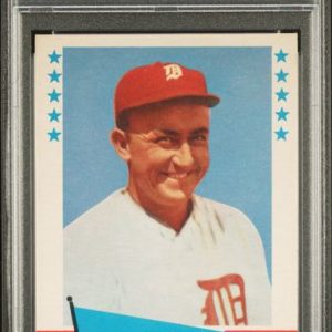 Baseball Ty Cobb 1961 Fleer #14 PSA 9
