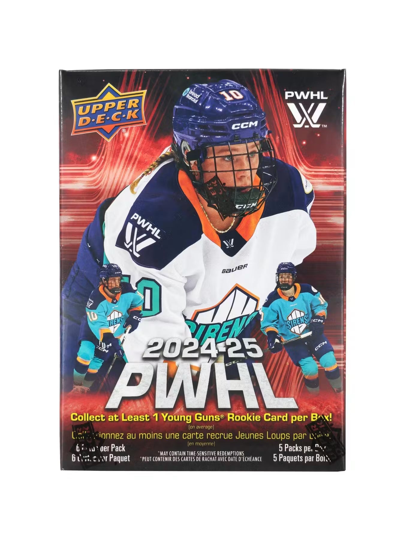 Hockey Upper Deck 2025 Upper Deck Pwhl Hockey Blaster 20-Box Case