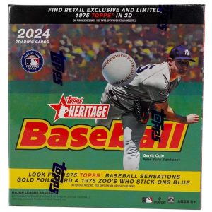 Baseball Topps 2024 Topps Heritage Baseball Monster 20 Box Case