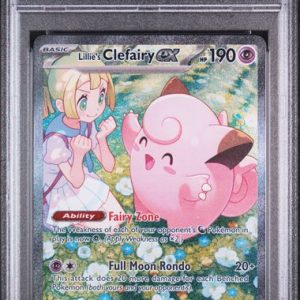 Pokémon Clefairy EX Pokemon Journey Together Special Illustration Rare #184/159 PSA 10