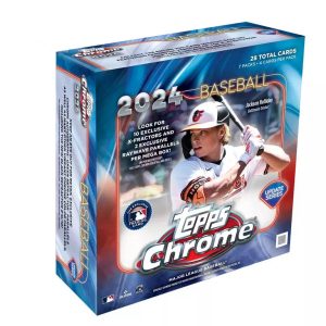 Baseball Topps 2024 Topps Chrome Update Series Baseball Mega 20 Box Case