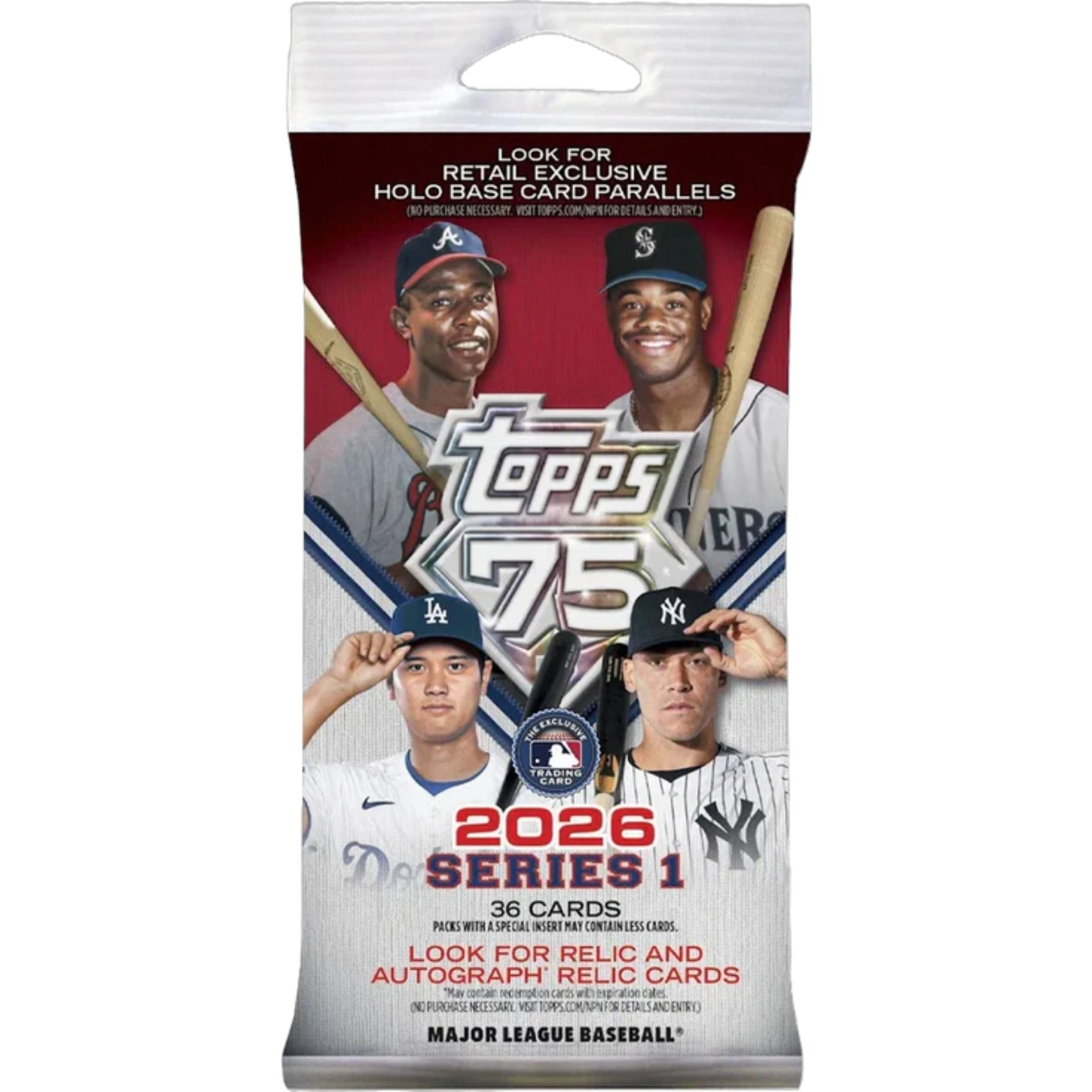 Baseball Topps 2026 Topps Baseball Series 1 Fat Pack 108 Pack Case