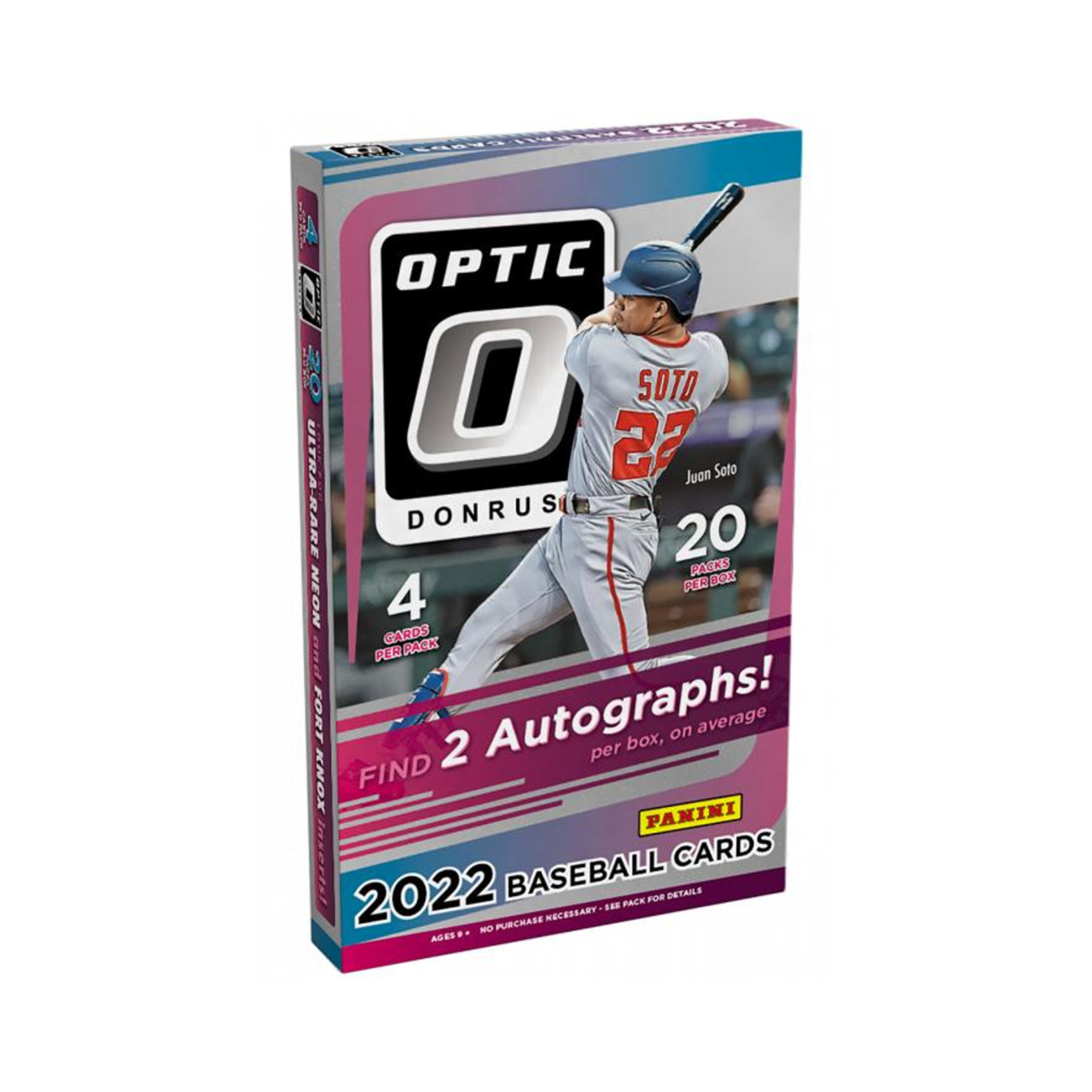 Baseball Panini 2022 Panini Donruss Optic Baseball Hobby 12 Box Case
