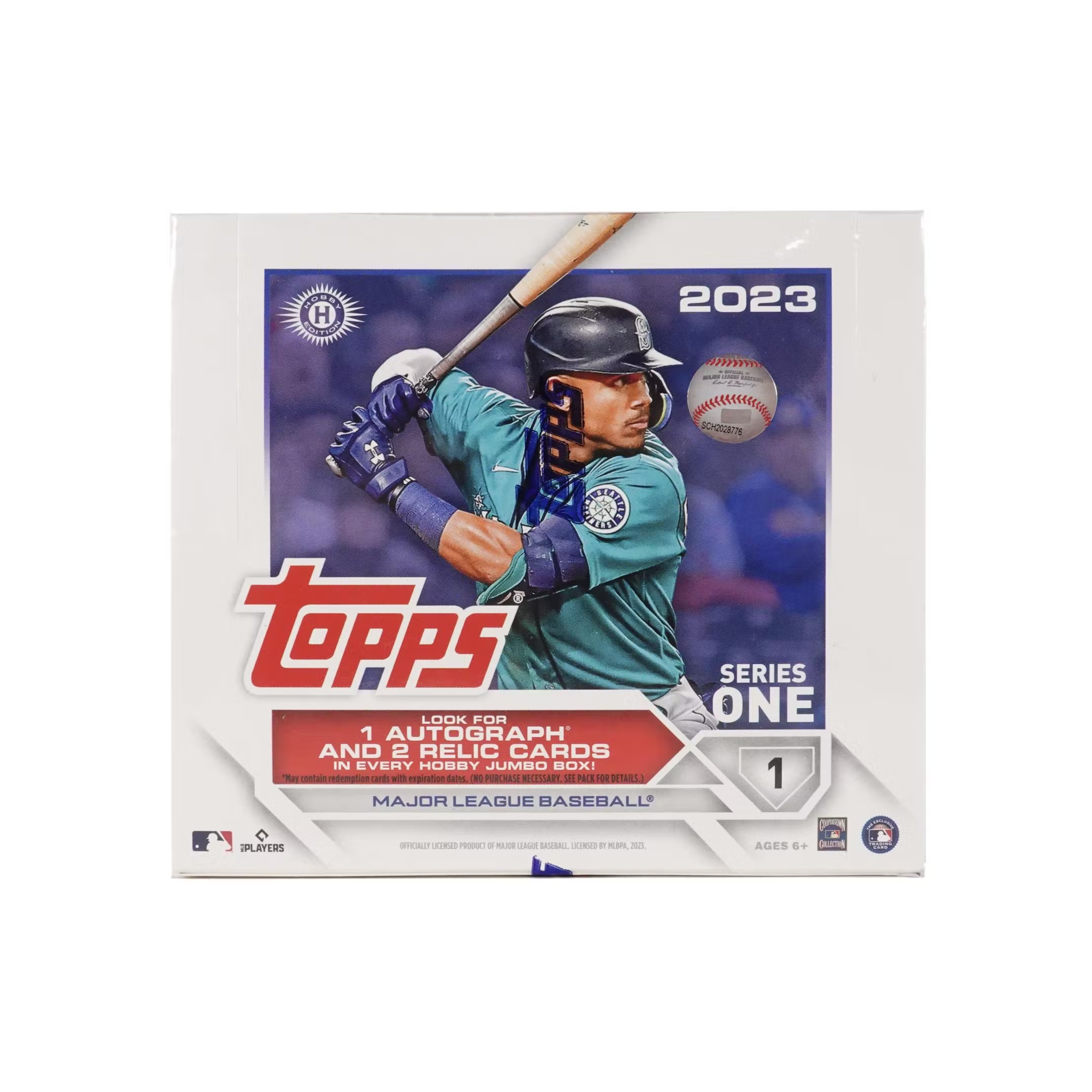 Baseball Topps 2023 Topps Series 1 Baseball Jumbo 6 Box Case