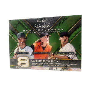 Baseball 2023 Wild Card Auto Mania Rookie & Prospect Edition Baseball Hobby 12 Box Case