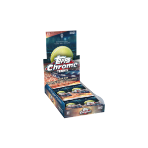 Tennis Topps 2021 Topps Chrome Tennis Hobby Case