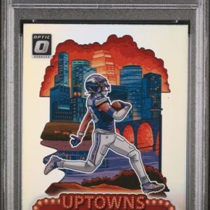 Sports Panini Justin Jefferson 2024 Panini Donruss Optic Uptowns PSA 10