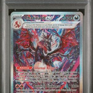 Pokémon Charizard 2024 Pokemon Paldean Fates Special Illustration Rare #234/091 PSA 9