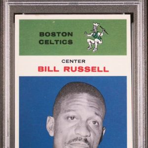 Basketball Bill Russell 1961 Fleer #38 PSA 5.5