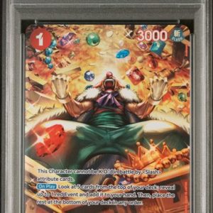 One Piece TCG Buggy 2024 One Piece OP-06 Special Alternate Art #Op03-008 PSA 10