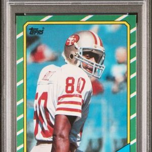 Sports Topps Jerry Rice 1986 Topps #161 PSA 8