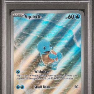 Pokémon Squirtle PokéMon 151 Illustration Rare #170/165 PSA 10