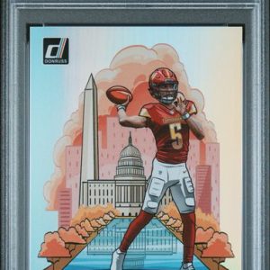 Sports Panini Jayden Daniels 2024 Panini Donruss Downtown Rc PSA 10