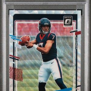 Sports Cj Stroud 2023 Donruss Optic Wave Prizm PSA 10 Rc