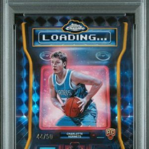 Basketball Topps Kon Knueppel 2025 Topps Chrome Loading Rookie Gold Geometric #'D 44/50 PSA 10