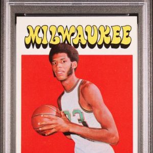 Basketball Topps Lew Alcindor 1971 Topps #100 PSA 6