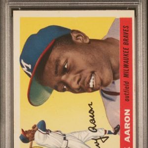 Baseball Topps Hank Aaron 1955 Topps #47 PSA 6