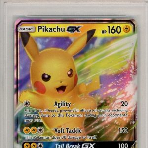 Pokémon Pikachu GX Pokemon SM Black Star Promo Pikachu/Eevee Special Collection #Sm232 PSA 10
