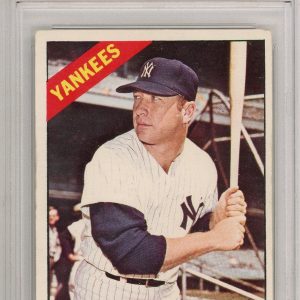Baseball Topps Mickey Mantle 1966 Topps #50 PSA 3