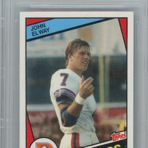 Sports Topps John Elway 1984 Topps Rookie Card #63 BGS 9