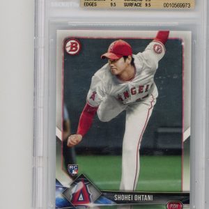 Baseball Bowman Shohei Ohtani 2018 Bowman Rookie Card BGS 9.5