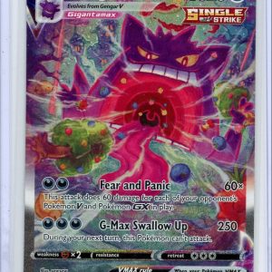 Pokémon Gengar VMAX PokéMon Fusion Strike Alternate Art #271/264