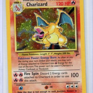 Pokémon Charizard PokéMon Base Set 2 Holo #4/130