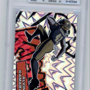 Sports Panini Alvin Kamara 2025 Panini Absolute Kaboom SSP BGS 9
