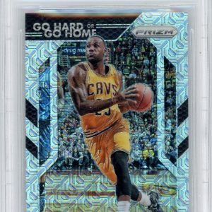 Basketball Panini Lebron James 2016-17 Panini Prizm Go Hard Or Go Home Mojo Prizm #’D 07/25 BGS 9.5