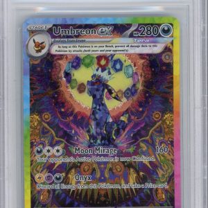 Pokémon Umbreon EX Pokemon Prismatic Evolutions Special Illustration Rare 161/131 BGS 9.5