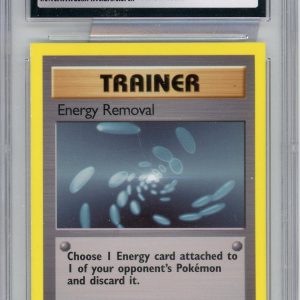 Pokémon Energy Removal 2000 Pokemon Base Set Matchprint - Starter Deck A #92/102 CGC 10