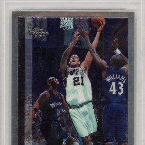 Basketball Topps Tim Duncan 1997-98 Topps Chrome Rc #115 PSA 10