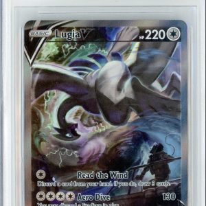 Pokémon Lugia V 2022 Pokemon Silver Tempest Full Art #186/195 BGS 9.5
