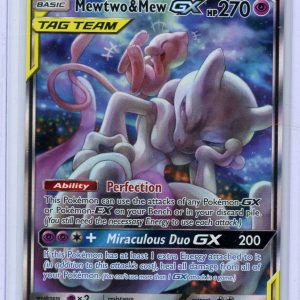 Pokémon Mewtwo & Mew GX PokéMon Black Star Promo #Sm191