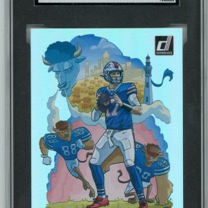 Sports Panini Josh Allen 2021 Panini Donruss Downtown SGC 9.5