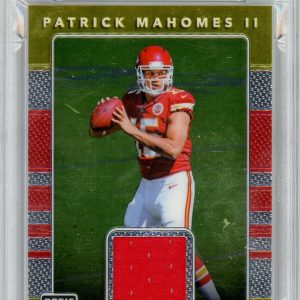 Sports Panini Patrick Mahomes 2017 Panini Donruss Optic Rookie Threads PSA 10