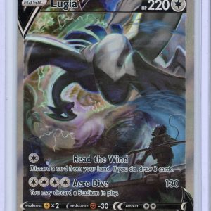 Pokémon Lugia V PokéMon Silver Tempest Alternate Full Art #186/195