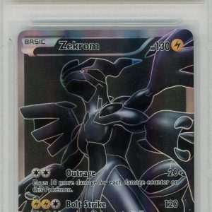 Pokémon Zekrom 2011 Pokemon Black And White #114/114 Gma 10