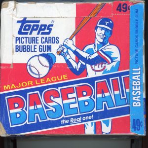 Baseball Topps 1981 Topps Cello Hobby Box (Sealed)