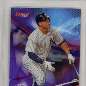 Baseball Bowman Aaron Judge 2017 Bowman'S Best Purple Refractor Rc PSA 10 #'D 152/250