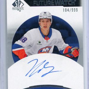 Hockey Matthew Schaefer 2025-26 SP Authentic Autographed Future Watch #'D 104/999