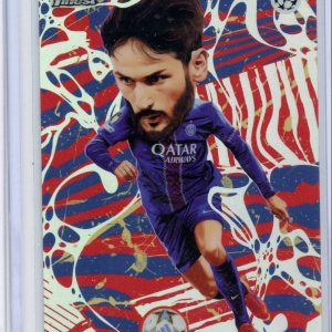 Soccer Topps Khvicha Kvaratskhelia 2025-26 Topps Finest Headliners SSP #Hl-8