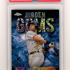 Baseball Topps Derek Jeter 2023 Topps Chrome Hidden Gems SSP PSA 10