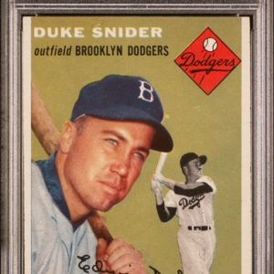 Baseball Topps Duke Snider 1954 Topps #32 PSA 6